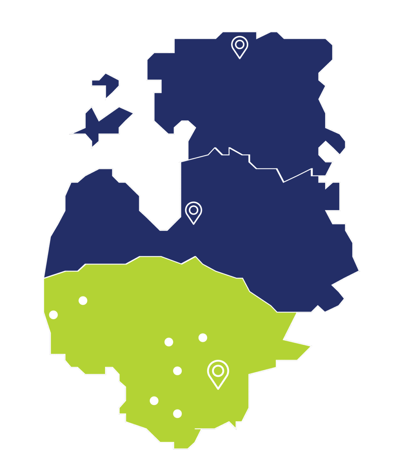 Transport drogowy Biura Delamode Baltics we wszystkich krajach bałtyckich