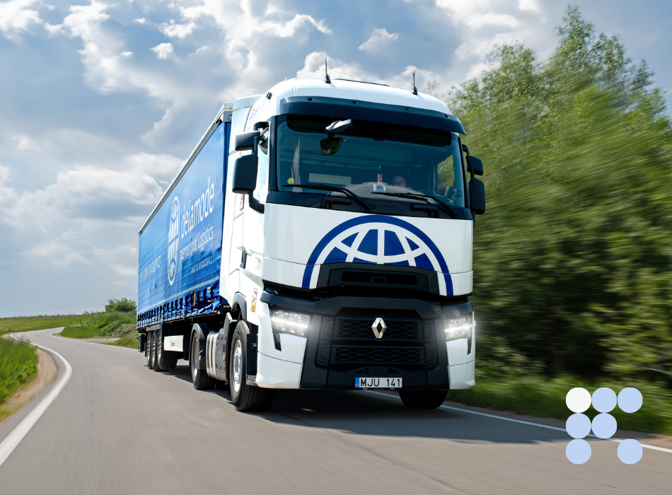 Delamode Baltics vilkikas arbas CE kategorijos vairuotojams